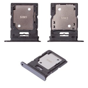 SIM Card Holder compatible with Xiaomi Redmi Note 14 Pro 4G, black, midnight black 