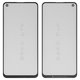 Housing Glass G+OCA PRO compatible with Realme 8, 8 Pro, (with OCA film, black)