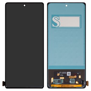 LCD compatible with Infinix Hot 50 Pro Plus 4G X6880 , black, without frame, Copy, TFT  