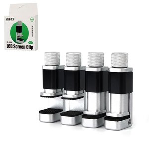 LCD Plastic Clamp RELIFE RL 008A, metal, 4 pcs. 