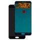 Pantalla LCD puede usarse con Samsung C7000 Galaxy C7, negro, Original (PRC), original glass