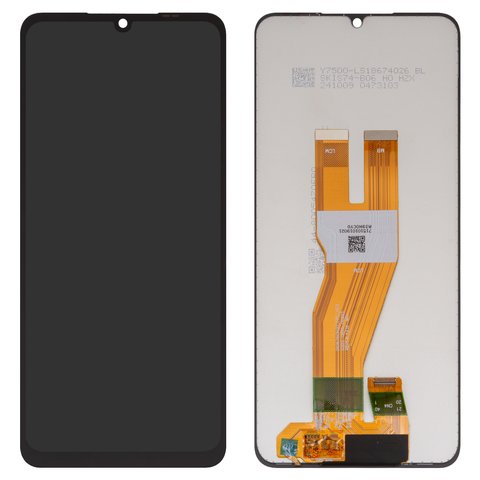 Pantalla LCD puede usarse con Samsung A055 Galaxy A05, negro, Best copy, sin marco, Copy