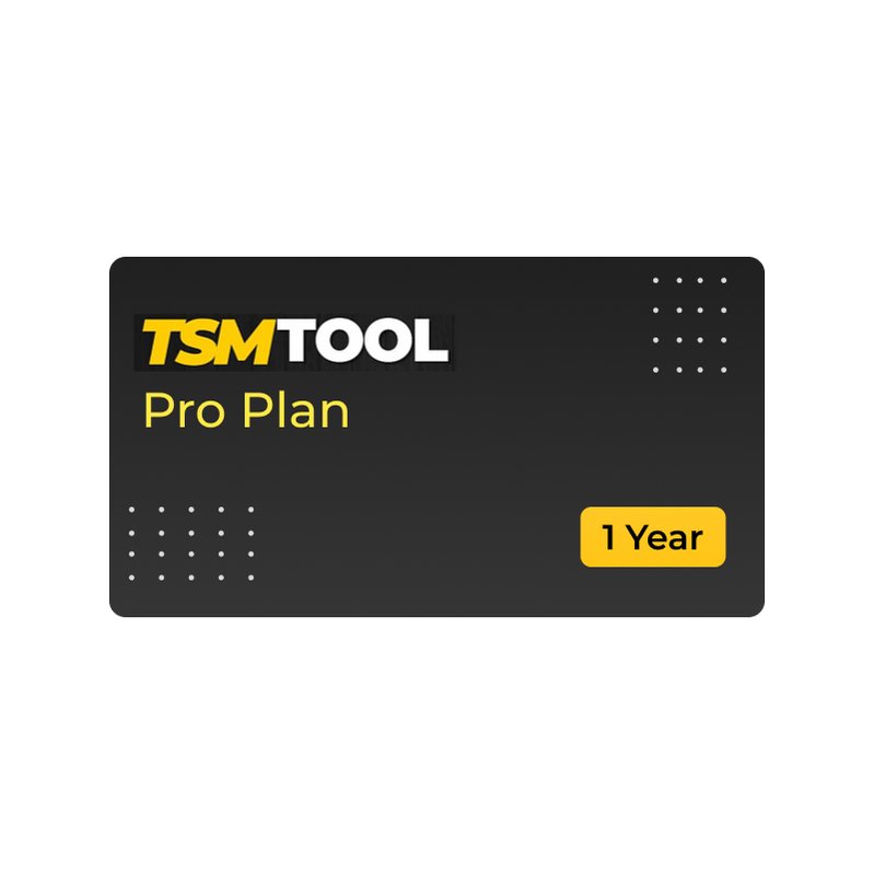TSM Tool Pro Plan (1 año) - GsmServer