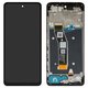 Pantalla LCD puede usarse con Motorola Moto G24, Moto G24 Power, negro, con marco, Original (PRC), XT2423-1, XT2421-2, XT2421-3