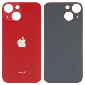 Panel trasero de carcasa puede usarse con iPhone 13 mini, roja, no es necesario desmontar la cámara, big hole