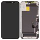 Pantalla LCD Wextom puede usarse con iPhone 12, iPhone 12 Pro, negro, con marco, HC, sin error, (OLED) soft, diagnosable