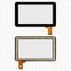 Сенсорний екран для планшетів China-Tablet PC 9"; Allwinner A13, A20; Freelander PD50, PD60; VIA 8880; MID Android, 9", 50 pin, ємнісний, чорний, (233*143 мм), #QSD 1303 E-C9005-03/147-B/147/DPT-300-3860g-B00/TPC0042/MF-358-090F-2 FPC/JQ9004FP-01/MF-358-090F-4 FPC