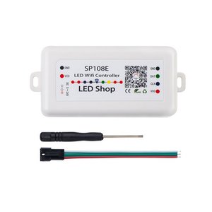 Контроллер с Wi Fi управлением SP108E RGB, 5 24 В 