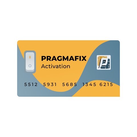 Активация Pragmafix