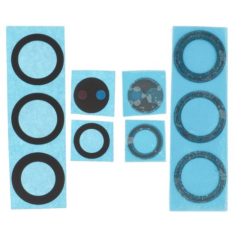 Стекло камеры для Samsung S908B Galaxy S22 Ultra 5G, S928 Galaxy S24 Ultra, черное, без рамки