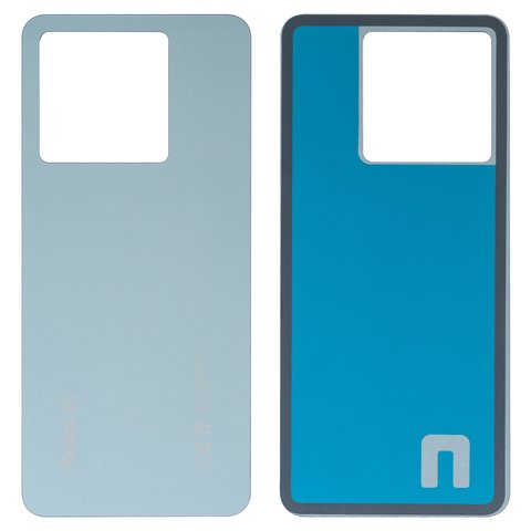 Задня панель корпуса для Xiaomi Redmi Note 13 Pro 5G, зелена, ocean teal