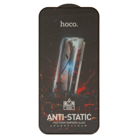 Захисне скло Hoco G10 для Apple iPhone 14 Pro Max, Full Glue, без упаковки , чорний