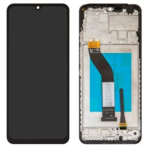 Дисплей для Xiaomi Poco C75, Redmi 14C 4G, Redmi 14C 5G, Redmi A4, чорний, з рамкою, High Copy, 2411DRN47C, 2409BRN2CA, 2409BRN2CG, 2409BRN2CY