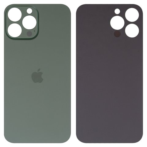 Задня панель корпуса для iPhone 13 Pro Max, зелена, не потрібно знімати скло камери, Original PRC , alpine Green, big hole