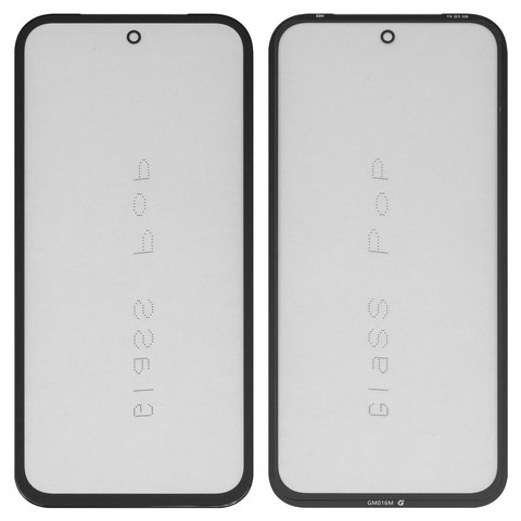 Скло корпуса G+OCA PRO для Google Pixel 8a, з ОСА плівкою, чорне