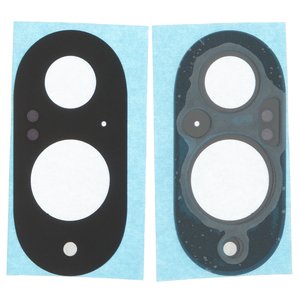 Стекло камеры для Google Pixel 9, черное, без рамки