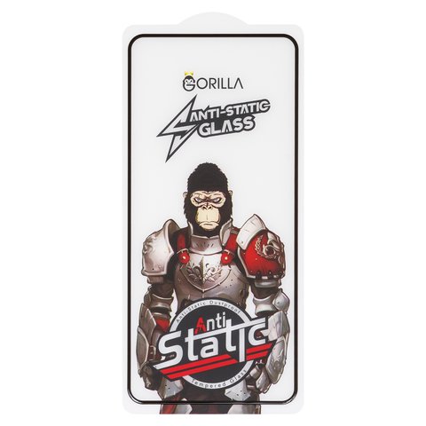 Защитное стекло для Google Pixel 4a 5G, совместимо с чехлом, Full Glue, Anti Static, черный, gorilla