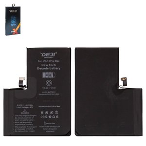 Аккумулятор Deji для Apple iPhone 13 Pro Max, Li ion, 3,85 B, 4750 мАч, повышенная ёмкость, без ошибки, decode battery