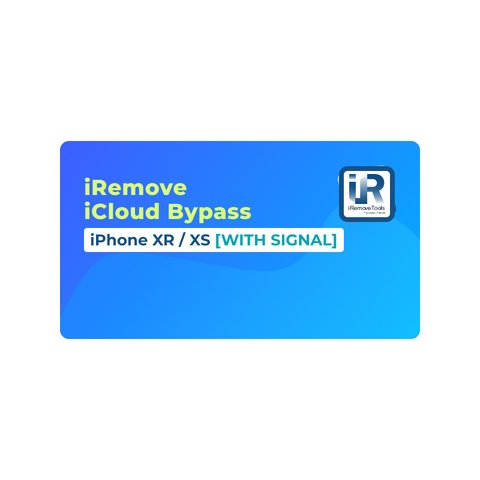 iRemove iCloud Bypass для iPhone XR XS [WITH SIGNAL]
