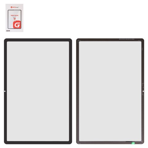Скло корпуса G+OCA PRO для Lenovo Tab M11 TB330FU, з ОСА плівкою, чорне