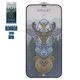 Защитное стекло iNobi Amulet для Apple iPhone 12 Pro Max, Full Glue, Anti-Static, черный