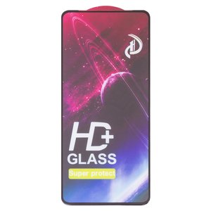 Захисне скло для Motorola Moto G52, Moto G71S, Moto G72 XT2255, Moto G82 XT2225, сумісне з чохлом, Full Glue, без упаковки , чорний