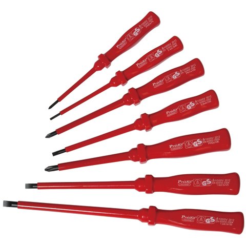 Набор отверток Pro'sKit 8PK-8100 для высоковольтных работ