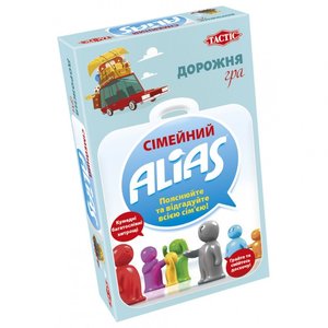Настольная игра Tactic Семейный Alias дорожная версия (на украинском языке)