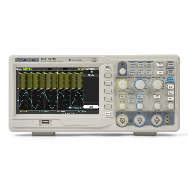 Osciloscopio digital Siglent SDS1202X-E 200MHz 1GSa/s