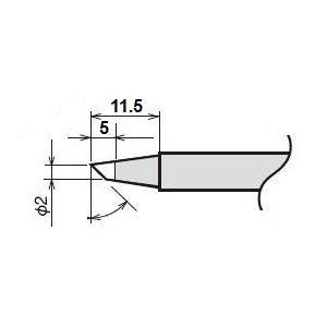 Soldering Iron Tip Goot RX 85HSRT 2BC