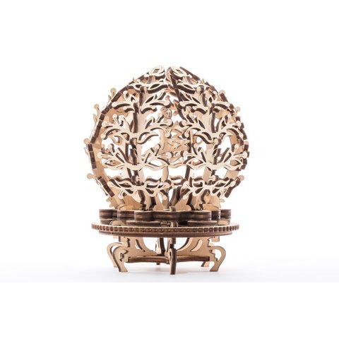 Rompecabezas mecánico 3D UGEARS "Flor joyero"